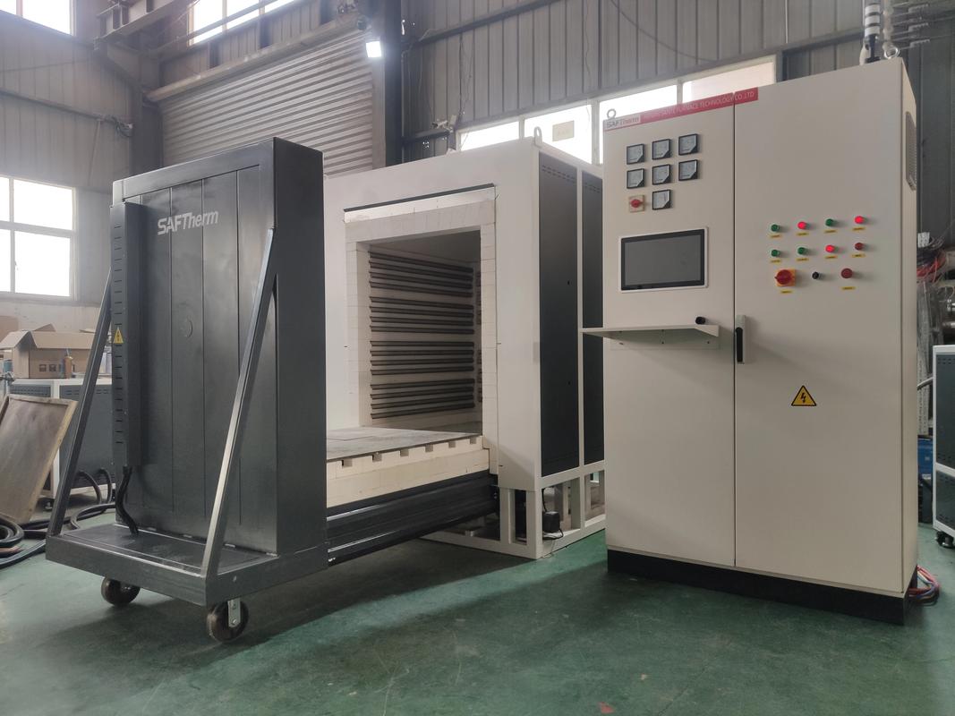 高溫工業(yè)的精密助手 1300℃五面加熱臺(tái)車爐解析